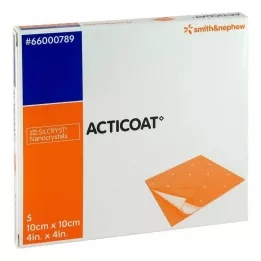 ACTICOAT 10x10 cm antimikrobiyal yara örtüsü, 5 adet
