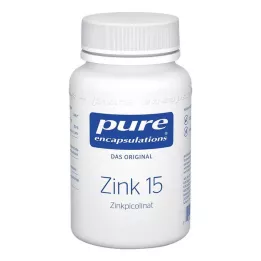PURE ENCAPSULATIONS Çinko 15 Çinko Pikolinat Kapsülleri, 180 adet