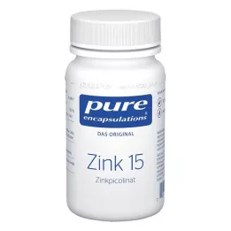 PURE ENCAPSULATIONS Çinko 15 Çinko Pikolinat Kapsülleri, 60 adet