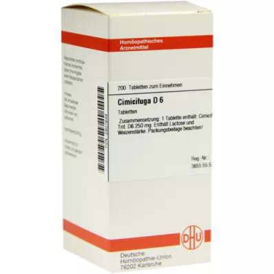 CIMICIFUGA D 6 tablet, 200 adet