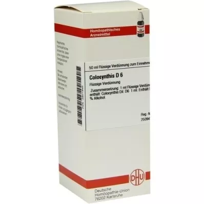 COLOCYNTHIS D 6 Seyreltme, 50 ml COLOCYNTHIS D 6 Seyreltme, 50 ml