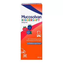 MUCOSOLVAN Çocuk suyu 30 mg/5 ml, 100 ml
