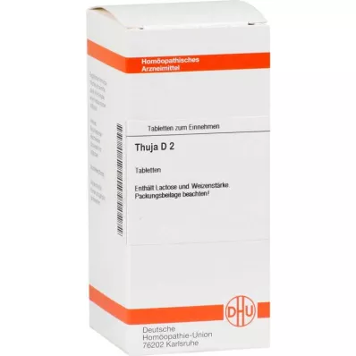 THUJA D 2 tablet, 80 adet THUJA D 2 tablet, 80 adet