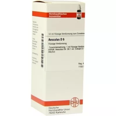 AESCULUS D 6 Seyreltme, 50 ml AESCULUS D 6 Seyreltme, 50 ml