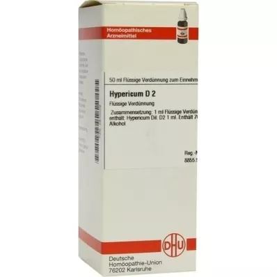 HYPERICUM D 2 Seyreltme, 50 ml