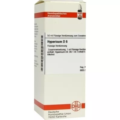 HYPERICUM D 6 Seyreltme, 50 ml