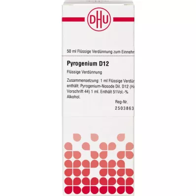 PYROGENIUM D 12 Seyreltme, 50 ml PYROGENIUM D 12 Seyreltme, 50 ml