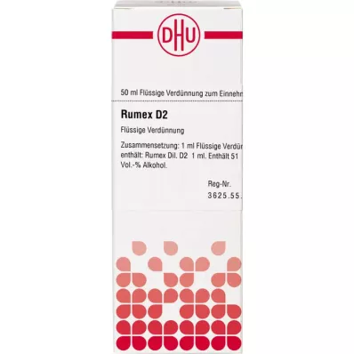 RUMEX D 2 Seyreltme, 50 ml RUMEX D 2 Seyreltme, 50 ml