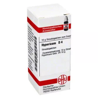 HYPERICUM D 4 Globuli, 10 gr HYPERICUM D 4 Globuli, 10 gr