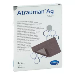ATRAUMAN Ag 5x5 cm steril kompres, 10 adet