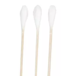 WATTESTÄBCHEN pamuklu başlık 15 cm orta, 100 adet