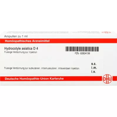 HYDROCOTYLE asiatica D 4 ampul, 10 ml HYDROCOTYLE asiatica D 4 ampul, 10 ml