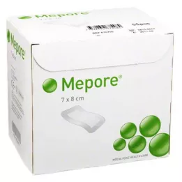 MEPORE Yara örtüsü steril 7x8 cm, 55 adet