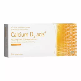 CALCIUM D3 asit 1000 mg/880 IU efervesan tabletler, 40 adet