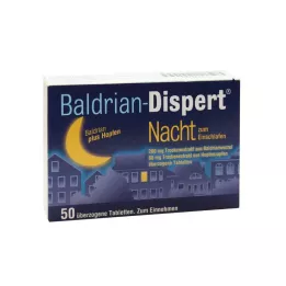 BALDRIAN DISPERT Gece uykuya dalmak için üb.Tabletler, 50 adet