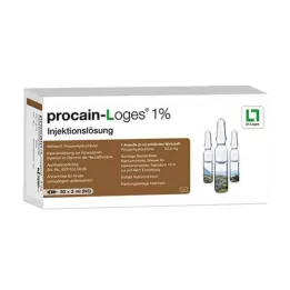 PROCAIN-Loges %1 Enjeksiyon Çözeltisi Ampulleri, 50X2 ml
