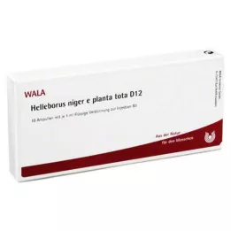 HELLEBORUS NIGER e planta toplam D 12 ampul, 10X1 ml