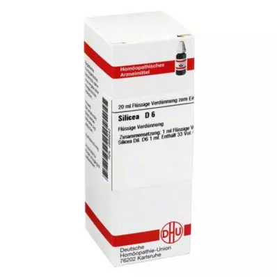 SILICEA D 6 Seyreltme, 20 ml SILICEA D 6 Seyreltme, 20 ml