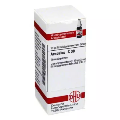 AESCULUS C 30 Globuli, 10 g