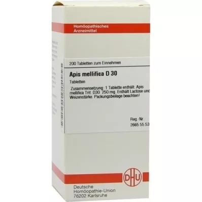 APIS MELLIFICA D 30 tablet, 200 adet