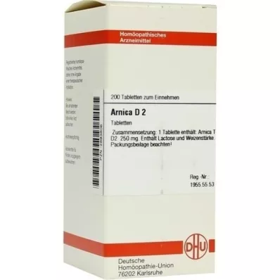 ARNICA D 2 tablet, 200 adet