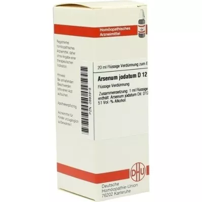 ARSENUM JODATUM D 12 Seyreltme, 20 ml ARSENUM JODATUM D 12 Seyreltme, 20 ml