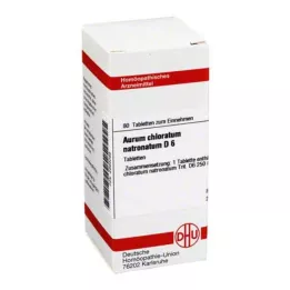 AURUM CHLORATUM NATRONATUM D 6 tablet, 80 adet