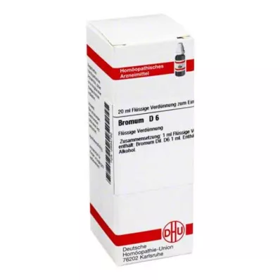 BROMUM D 6 Seyreltme, 20 ml BROMUM D 6 Seyreltme, 20 ml