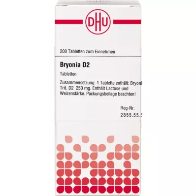 BRYONIA D 2 tablet, 200 adet BRYONIA D 2 tablet, 200 adet