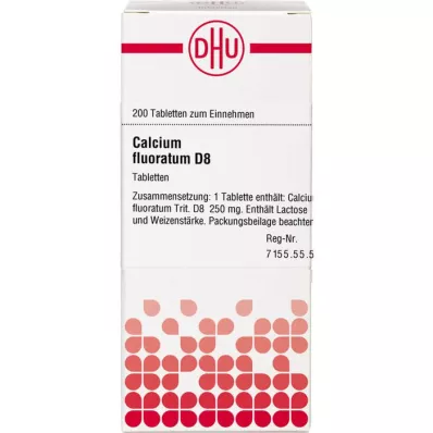 CALCIUM FLUORATUM D 8 tablet, 200 adet CALCIUM FLUORATUM D 8 tablet, 200 adet