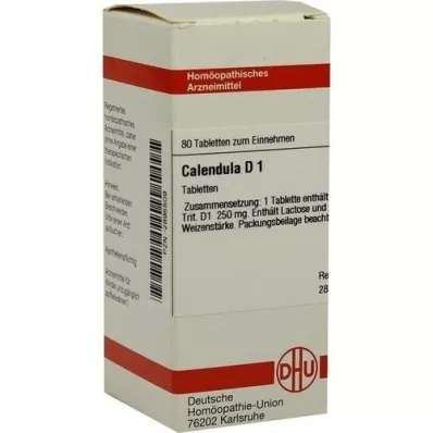 CALENDULA D 1 tablet, 80 adet CALENDULA D 1 tablet, 80 adet