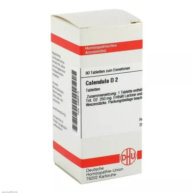 CALENDULA D 2 tablet, 80 adet CALENDULA D 2 tablet, 80 adet