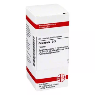 CALENDULA D 3 tablet, 80 adet CALENDULA D 3 tablet, 80 adet