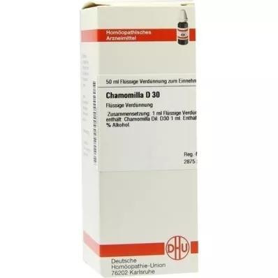 CHAMOMILLA D 30 Seyreltme, 50 ml
