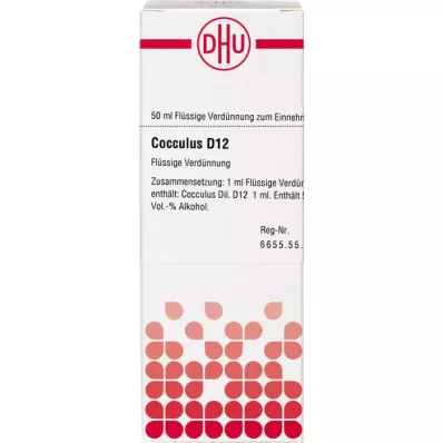 COCCULUS D 12 Seyreltme, 50 ml