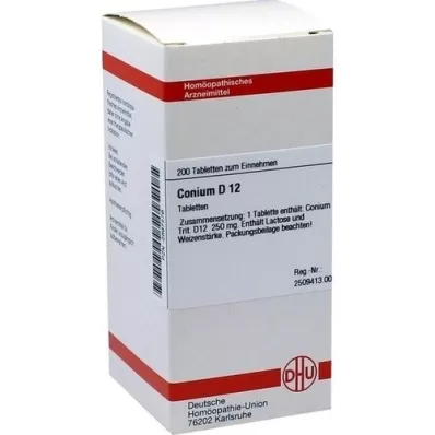 CONIUM D 12 tablet, 200 adet CONIUM D 12 tablet, 200 adet