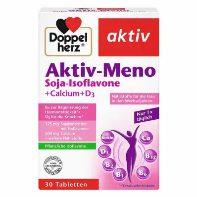 DOPPELHERZ Aktiv-Meno Tabletler, 30 adet DOPPELHERZ Aktiv-Meno Tabletler, 30 adet