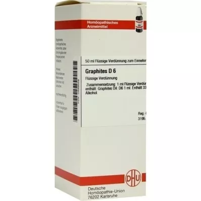 GRAPHITES D 6 Seyreltme, 50 ml GRAPHITES D 6 Seyreltme, 50 ml