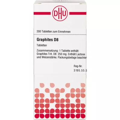 GRAPHITES D 8 tablet, 200 adet GRAPHITES D 8 tablet, 200 adet