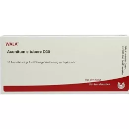 ACONITUM E tubere D 30 ampul, 10X1 ml