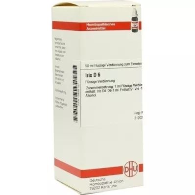 IRIS D 6 Seyreltme, 50 ml IRIS D 6 Seyreltme, 50 ml
