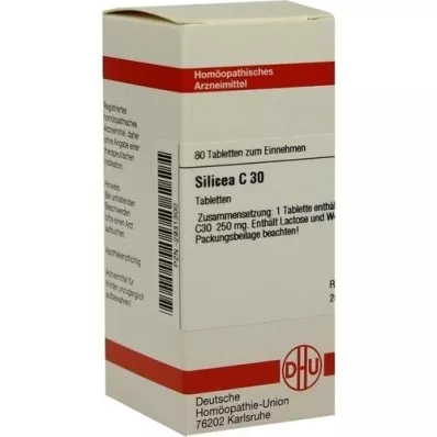 SILICEA C 30 tablet, 80 adet