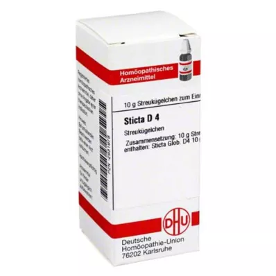 STICTA D 4 Globuli, 10 gr STICTA D 4 Globuli, 10 gr