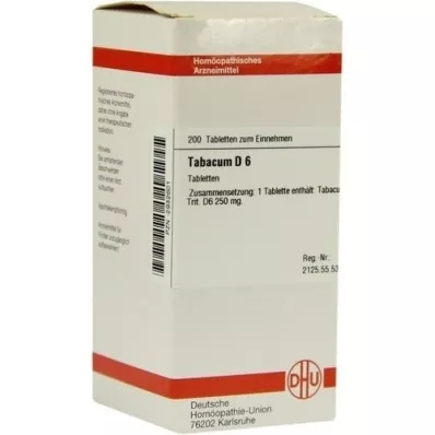 TABACUM D 6 tablet, 200 adet