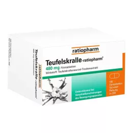 TEUFELSKRALLE-RATIOPHARM Film kaplı tabletler, 100 adet
