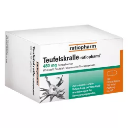 TEUFELSKRALLE-RATIOPHARM Film kaplı tabletler, 200 adet