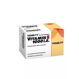 VITAGUTT E Vitamini 1000 yumuşak kapsül, 60 adet