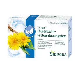 SIDROGA Karahindiba çayı filtre poşetleri, 20X1,5 g