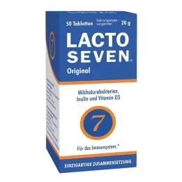 LACTO SEVEN Tabletler, 50 adet