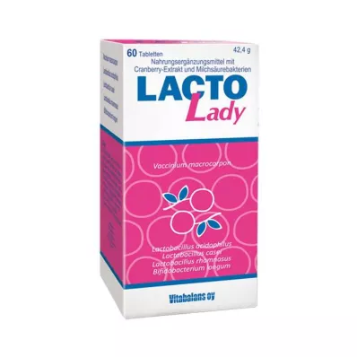 LACTOLADY Tabletler, 60 adet